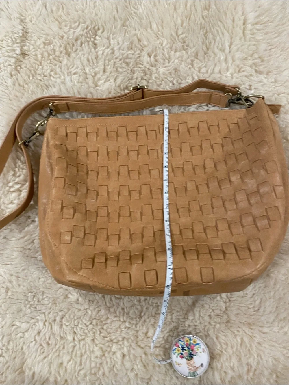 Kali Woven Slouchy Hobo Bag